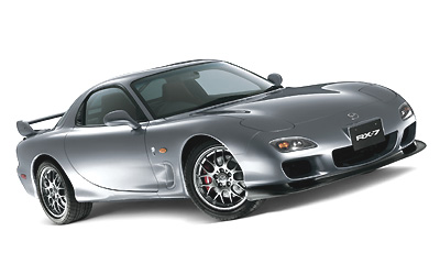 Mazda RX-7 warna grey